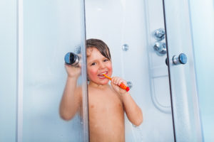 cabine douche enfant