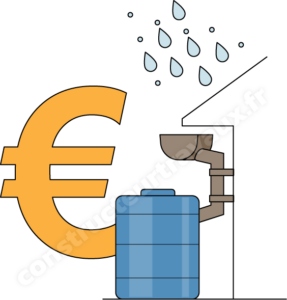 prix pose cuve eau pluie