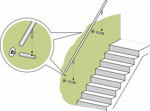 Pose Main Courante Escalier Quart Tournant